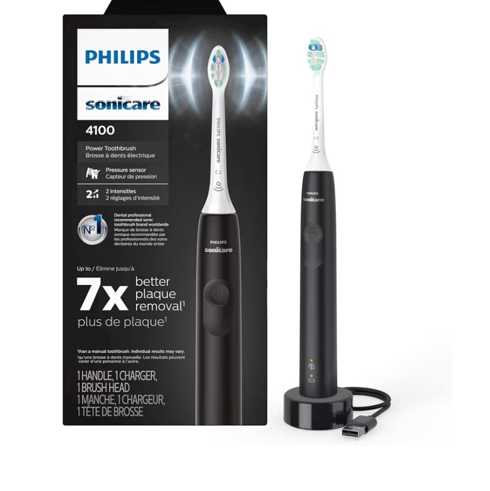 Philips Sonicare 4100 Power Toothbrush - Black
